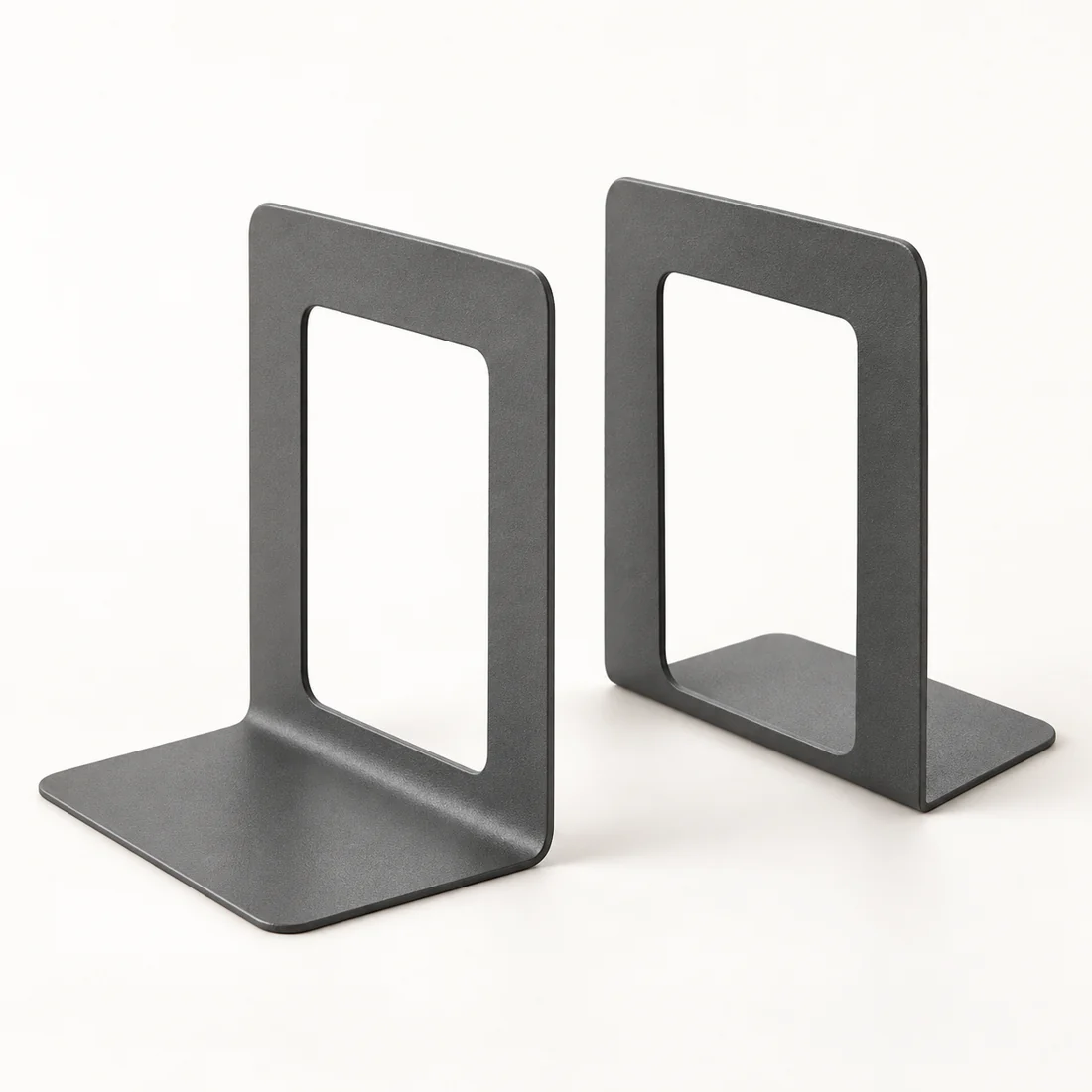 Frame Bookend Pair — Graphite