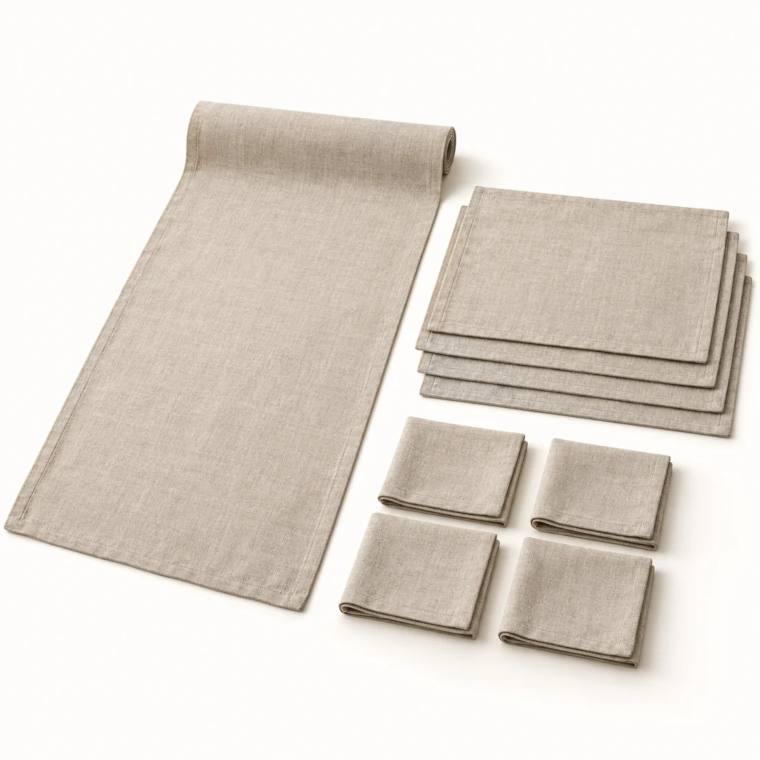 Sunday Table Linen Collection — Oat
